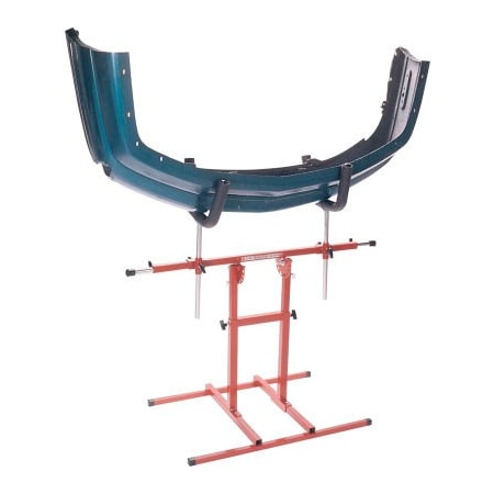 S And H Industries Keysco Deluxe Bumper Stand, Steel, 24"W x 8"D x 40"H 77785